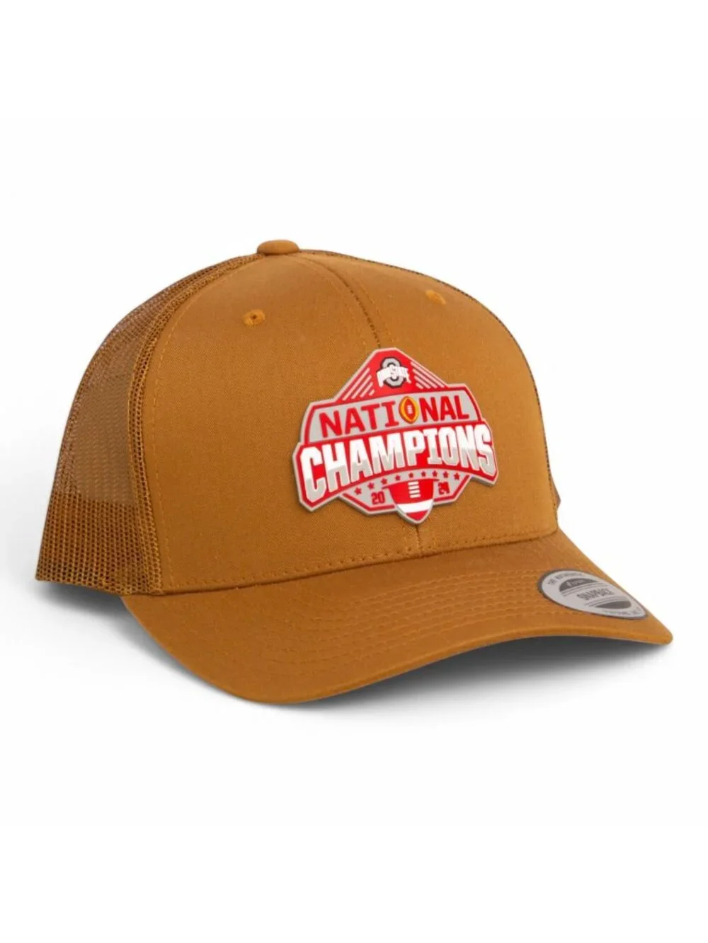 Ohio State Buckeyes 2024 CFP National Champions YP Classic Snapback Trucker Hat